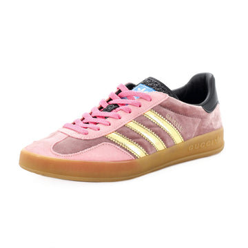 Gucci x Adidas Women's Gazelle Sneakers Velvet and Suede