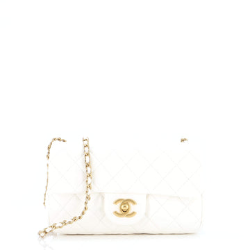 Chanel Pearl Crush Flap Bag Quilted Lambskin Mini