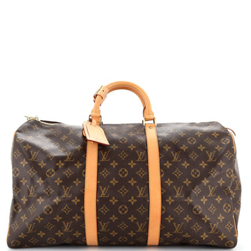 Louis Vuitton Keepall Bag Monogram Canvas 50