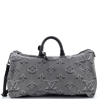 Reversible Keepall Bandouliere Bag Limited Edition 2054 Monogram Textile 50