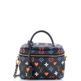Louis Vuitton Vanity Handbag Limited Edition Game On Multicolor Monogram PM