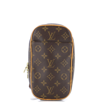 Louis Vuitton Pochette Gange Monogram Canvas Brown 236124286