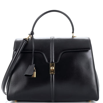 Celine 16 Top Handle Bag Smooth Calfskin Large