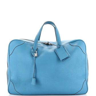 Hermes Victoria Travel Bag Clemence 50