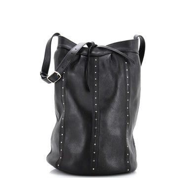 Celine Soft Bucket Bag Studded Leather Medium