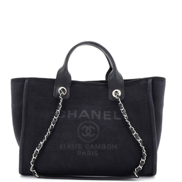 Chanel Deauville NM Tote Mixed Fibers Small