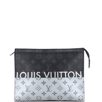 Louis Vuitton Pochette Voyage Monogram Eclipse MM Black/Grey in