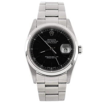 Rolex Oyster Perpetual Datejust Automatic Watch Stainless Steel 36