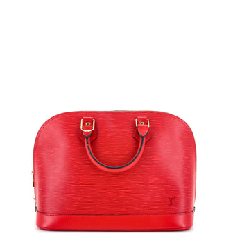 Louis Vuitton Vintage Alma Handbag Epi Leather PM