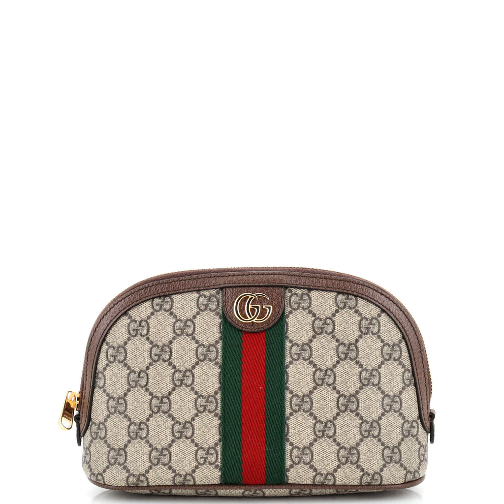 Gucci Ophidia GG Toiletry Case - Brown