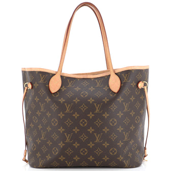 Louis Vuitton Neverfull Tote Monogram Canvas MM