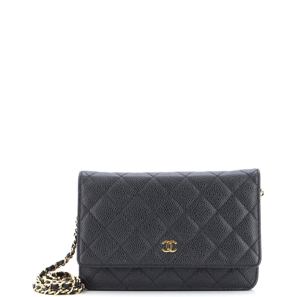 Chanel Wallet on Chain Quilted Caviar Black 2361601