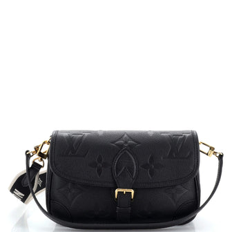 Louis Vuitton Diane NM Handbag Empreinte Leather