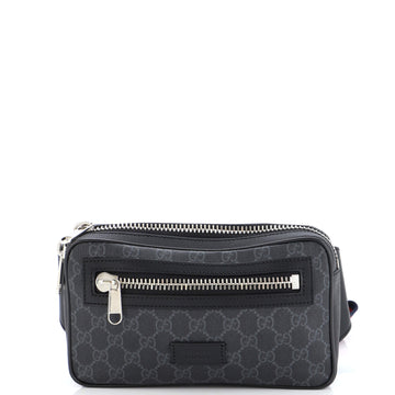 Gucci Soft Zip Belt Bag GG Coated Canvas Small