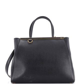 Fendi 2Jours Bag Leather Medium