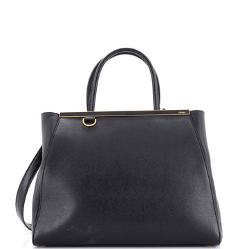 Fendi 2Jours Bag Leather Medium