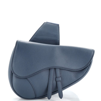 Christian Dior Saddle Crossbody Bag Leather