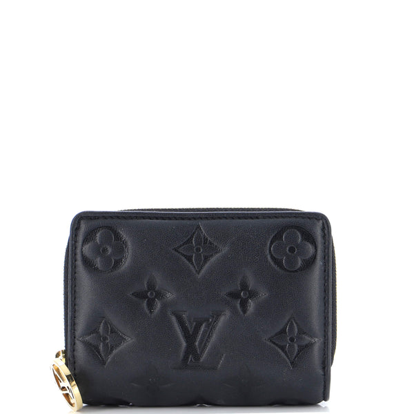 Louis Vuitton Coussin Lou Monogram Embossed Lambskin Wallet