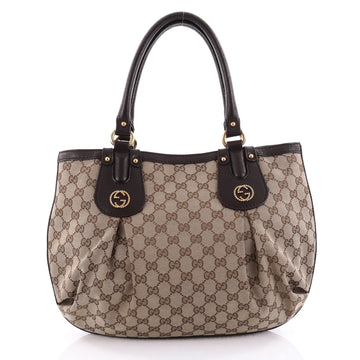 Gucci Scarlett Tote GG Canvas Medium Brown 2362401