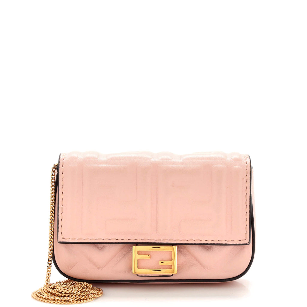 Fendi 'baguette' Shoulder Bag in Pink