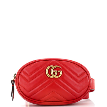Gucci GG Marmont Belt Bag Matelasse Leather