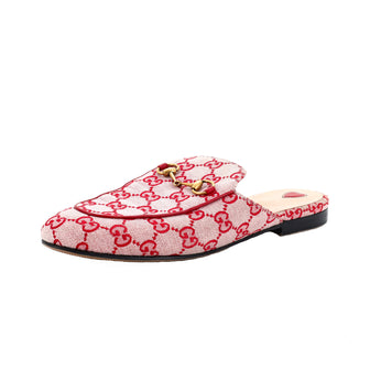 Gucci Women's Princetown Mules GG Canvas