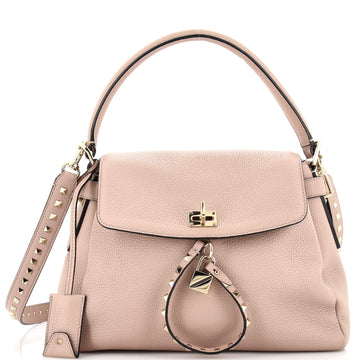 Valentino Garavani Twiny Convertible Top Handle Bag Leather Medium