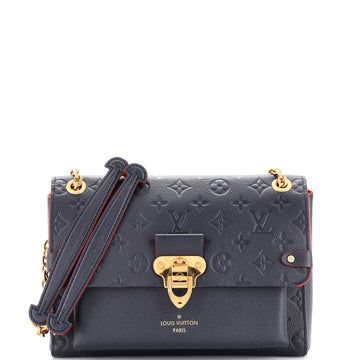 Louis Vuitton Vavin Handbag Monogram Empreinte Leather PM