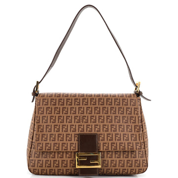 Fendi Mama Forever Bag Zucchino Coated Canvas