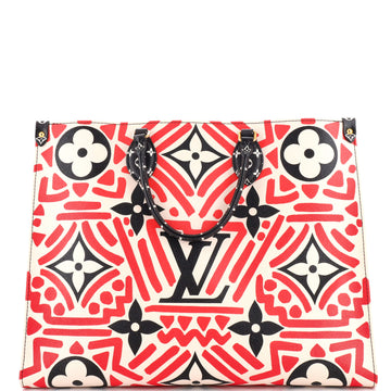 Louis Vuitton OnTheGo Tote Limited Edition Crafty Monogram Giant GM
