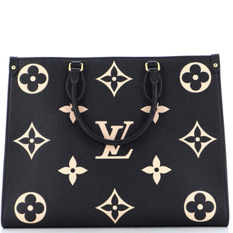 Louis Vuitton OnTheGo Tote Bicolor Monogram Empreinte Giant MM