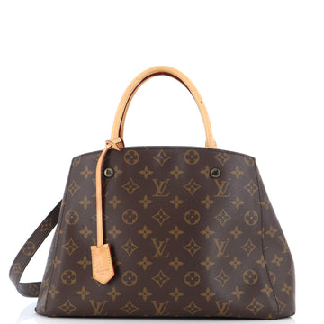 Louis Vuitton Montaigne Handbag Monogram Canvas MM