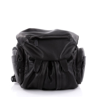 Alexander Wang Marti Backpack Leather Mini Black 2363301