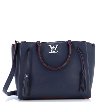 Louis Vuitton Lockmeto Handbag Leather