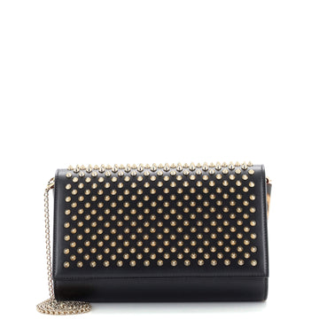 Christian Louboutin Paloma Clutch Spiked Leather