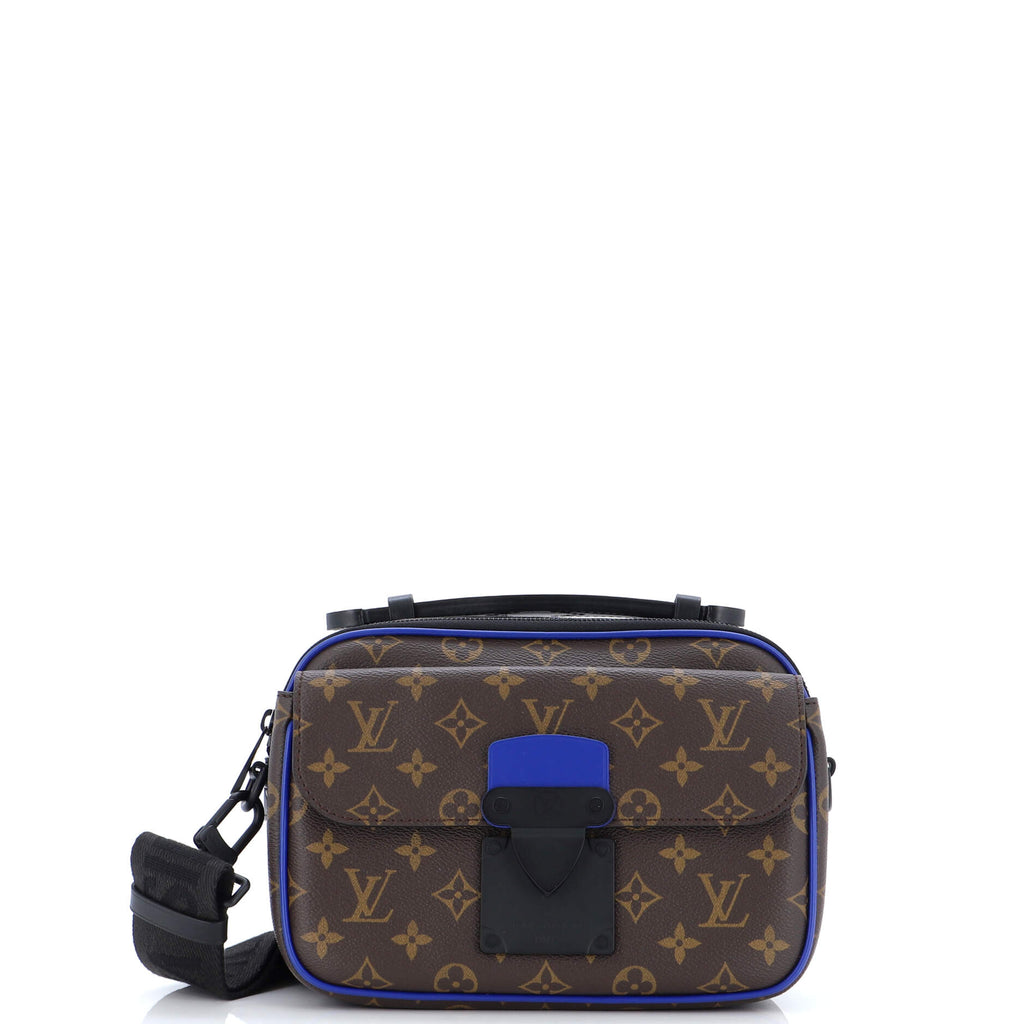 Louis Vuitton S Lock Messenger Bag Macassar Monogram Canvas Brown 236331240