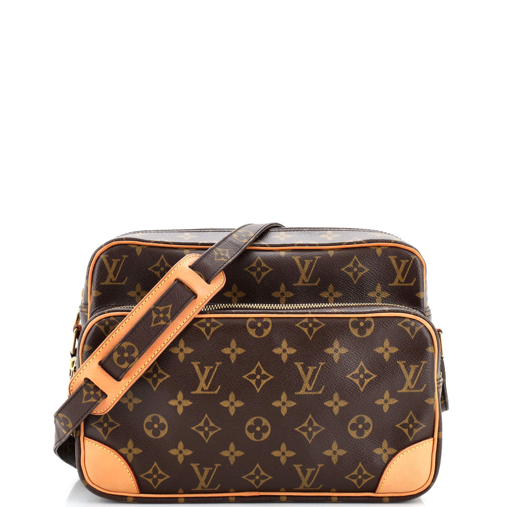 Louis Vuitton Nil Messenger Bag Monogram Canvas 28 Brown 236331241