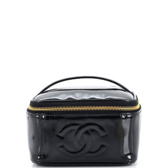 Chanel Vintage Timeless Cosmetic Case Patent