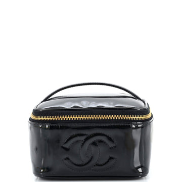 Chanel Vintage Timeless Cosmetic Case Patent