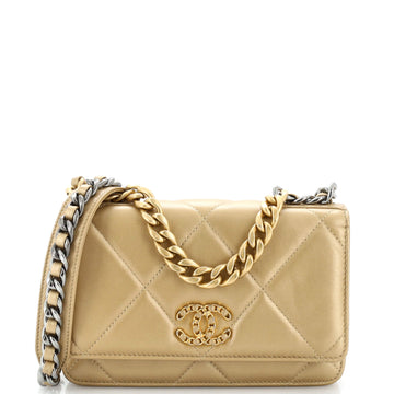 Chanel 19 Wallet on Chain Quilted Lambskin