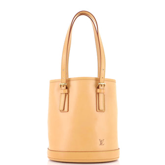 Louis Vuitton Marais Bucket Bag Nomade Leather Neutral