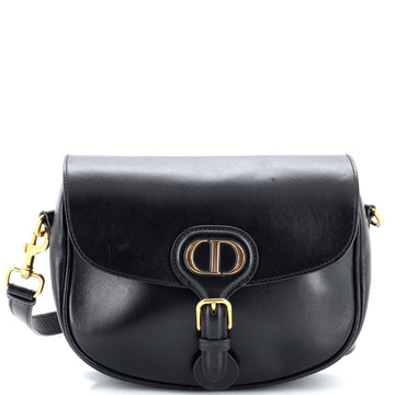 Christian Dior Bobby Flap Bag Leather Medium