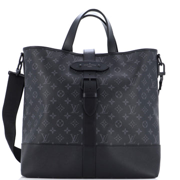 Louis Vuitton Saumur Tote Monogram Eclipse Canvas
