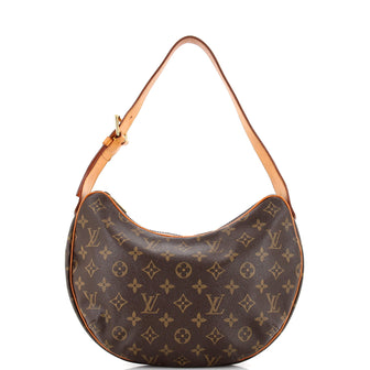 Louis Vuitton Croissant Handbag Monogram Canvas MM