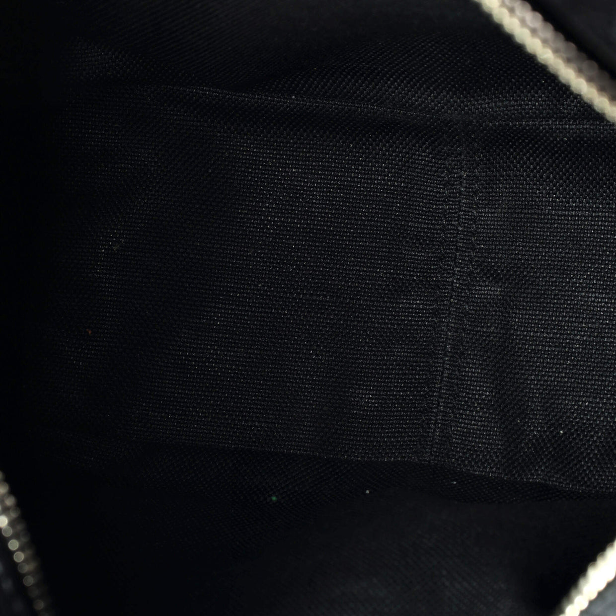 Gucci Trunk Shoulder Bag GG Coated Canvas with Studded Leather Black