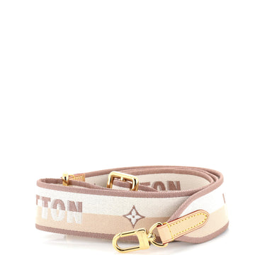 Louis Vuitton Logo Shoulder Strap Jacquard Wide