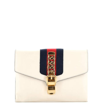 Gucci Sylvie Clutch Leather Small
