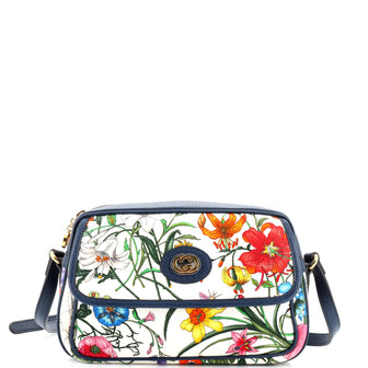 Gucci Shoulder Bag Flora Canvas Small