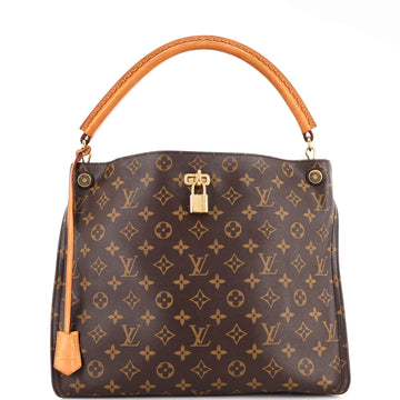Louis Vuitton Gaia Handbag Monogram Canvas
