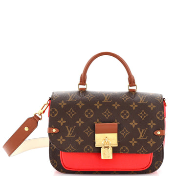 Louis Vuitton Vaugirard Handbag Monogram Canvas with Leather